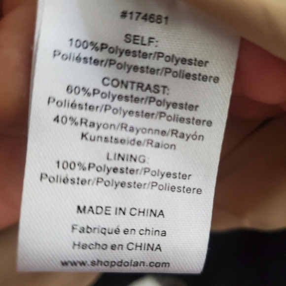 Anthropologie Dolan Fabric Mix Quilted Jacket With Snap Buttons Size Medium - Picture 8 of 10